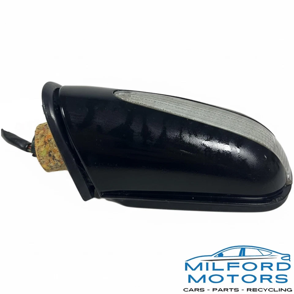 Black Driver Side View Mirror Fits 2000-2002 Mercedes-Benz S-Class Sedan 5.0L - Image 2 of 4