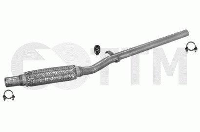 Tuyau intermédiaire Fiat Cinquecento 0.9 1994 1995 1996 1997 1998 tube central échappement 39cV
