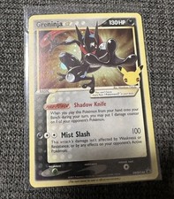 Carta Promo Greninja Gold Star SWSH144 Pokemon Celebrazioni 25° Anniversario