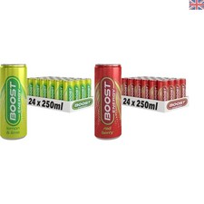 Energizing  Drink 48-Can Pack - Lemon Lime & Red Berry, Only 50 Calories!