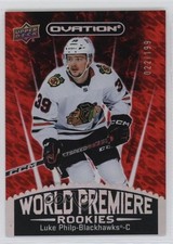 2023-24 Upper Deck Ovation World Premiere Red 22/199 Luke Philp #WP-11 z7w