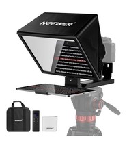 Neewer Basics X12B Teleprompter Aluminum Alloy Liftable 12" for iPad Tablet