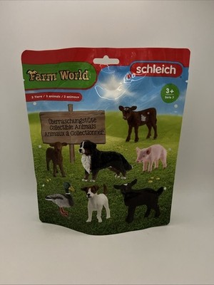 Schleich Blind Bag Farm World Series 7 3x farm animal models plastic DEITSCH