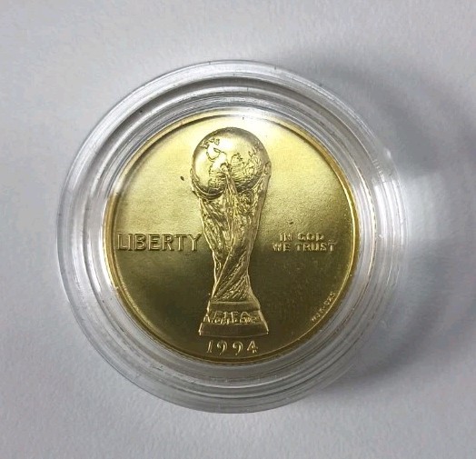 World Cup Tournament Commemorative 1994 Gold $5 Coin | eBay