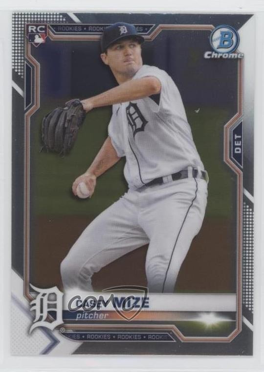 2021 Bowman Chrome Casey Mize #9 0hi5