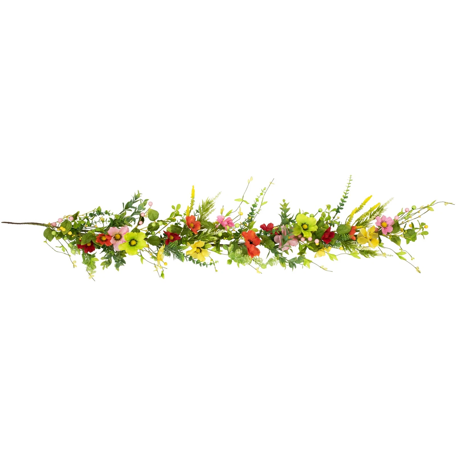 Northlight Poppy and Eucalyptus Garland - Thumbnail 3