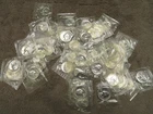 1964 Silver Proof Quarters still in Mint Cello from Original Sets-54 Total