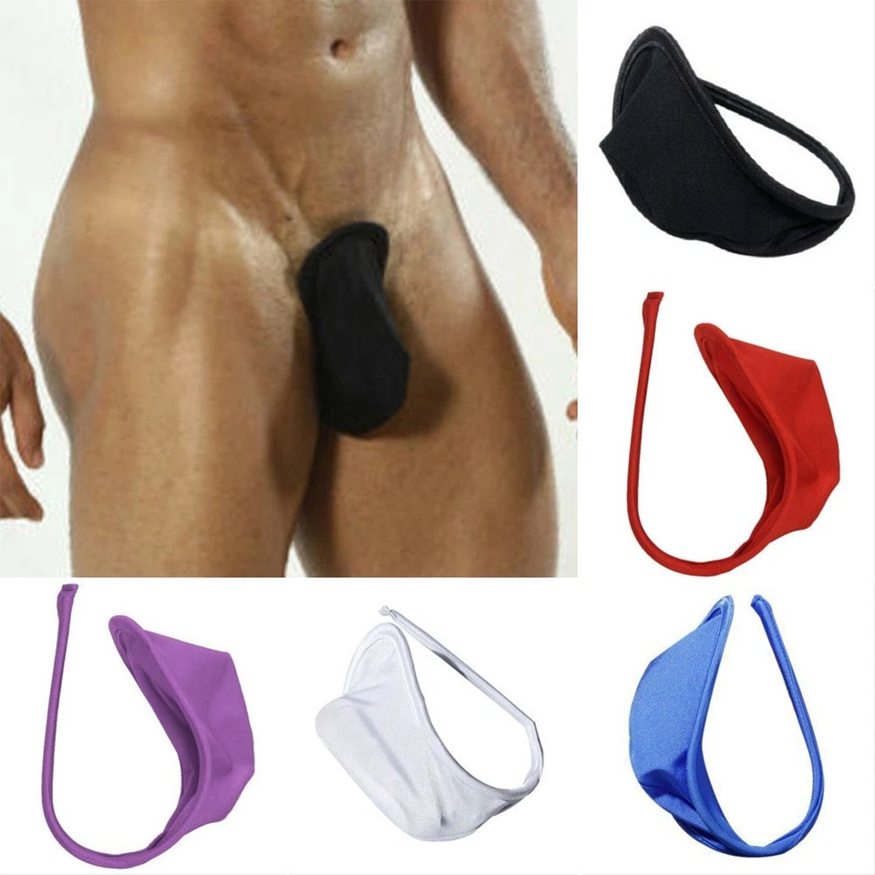 Slip Invisible C String pour Homme Pochette Flexible et Sexy Sous Vêtement au C - Photo 2/4