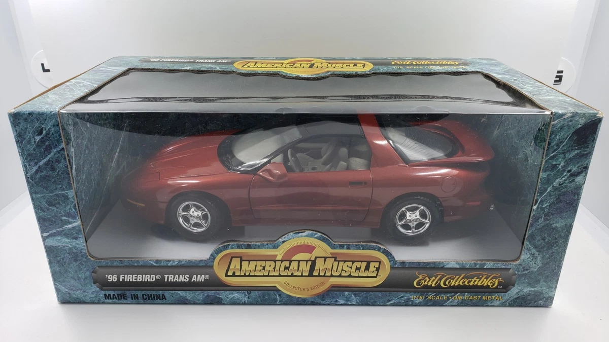 ERTL American Muscle 1996 Pontiac Firebird Trans AM Red 1:18