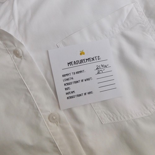 NWT!! J. CREW Garçon Classic Shirt Cotton Poplin Garcon Buttondown Size 10 - Picture 15 of 15