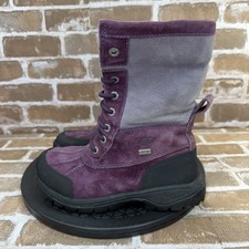 UGG Butte Waterproof Winter Snow Boots Lavender Purple 1001674 Girl Youth Size 2