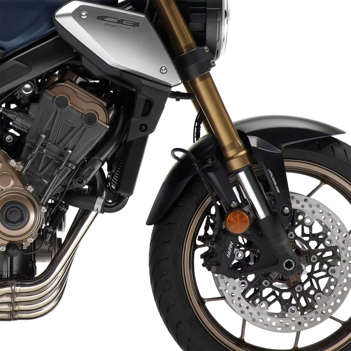 Pyramid Plastics Motorcycle Extenda Fenda Matt Black - Honda CB650 R