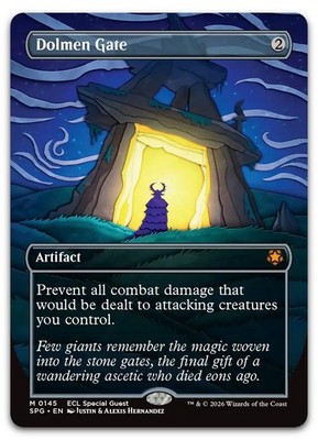 Dolmen Gate (Borderless) #145 (NM) Special Guests SPG Magic MTG