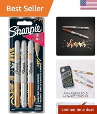 Assorted Metallic Permanent Markers - Fine Po...