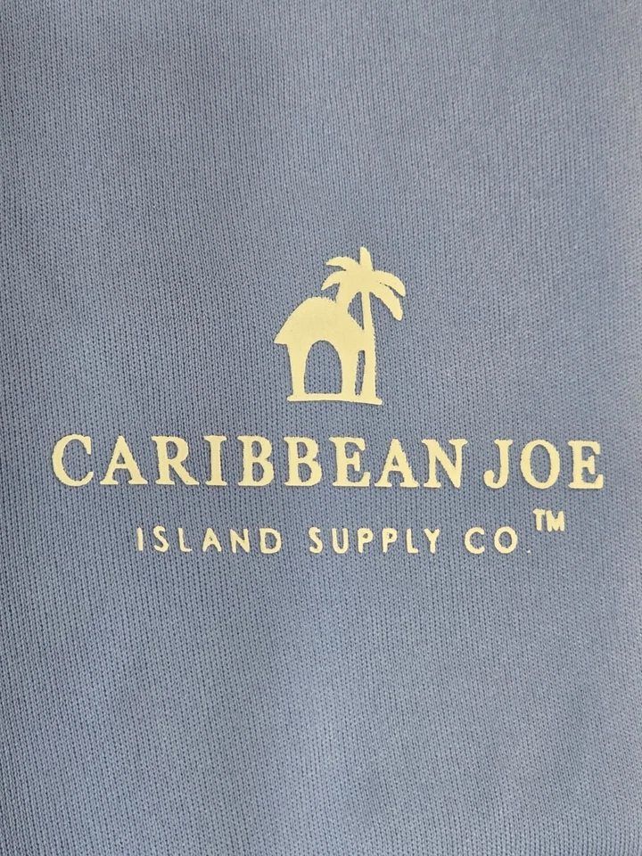 NUEVA Camiseta Para Hombres Caribbean Joe Pez Azul Manga Larga Mediana UPF 50 Mecha de Humedad Foto 4 de 4