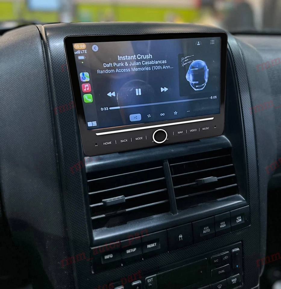 Rádio estéreo para carro Android 14 Mercury Mountaineer Wireless Carplay 2006-2010 - Imagem 3 de 4