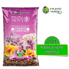Terriccio ORCHIDEE 20 litri Tercomposti con CORTECCIA specifico per acidofile