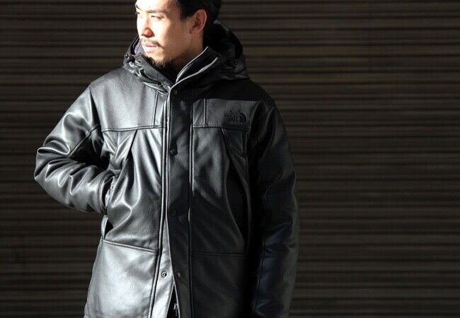 The North Face Purple Label Mountain Down Leather Jacket The North Face Purple Label Mountain Down Leather Jacket