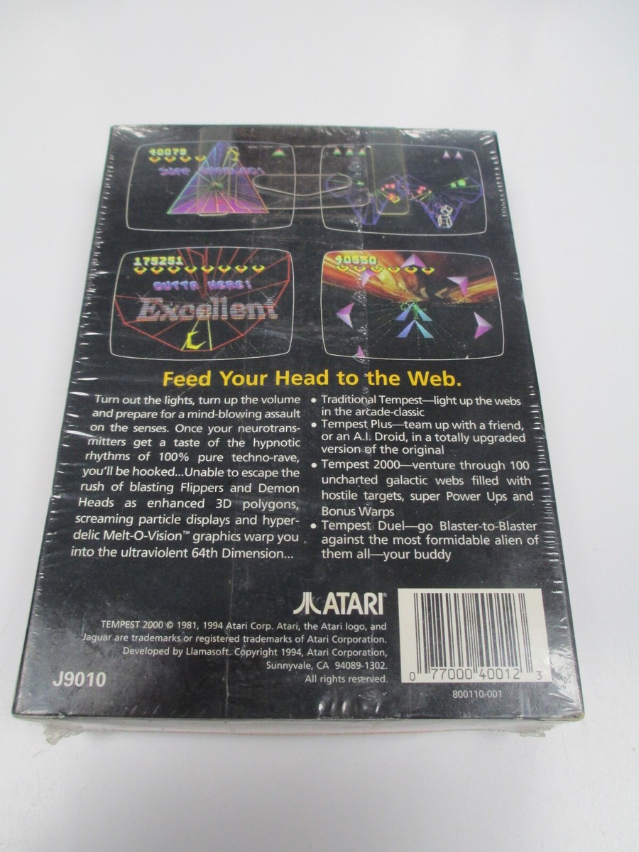 Tempest 2000 (Atari Jaguar, 1994) for sale online | eBay