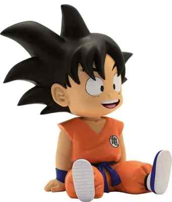 Dragon Ball Z Son Goku Coin Piggy Bank Toei Plastoy