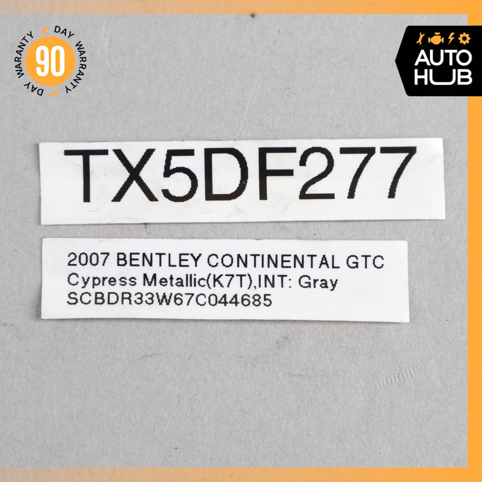 Bentley Continental GTC GT Flying Spur 6.0L W12 Turbocharger Turbo Left Side OEM