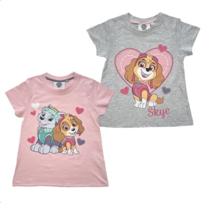 2er Pack T-Shirt Paw Patrol Skye Everest Mädchen 98/104