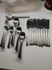 Furst Besteck Mid Century Modern Flatware-61 Pieces!