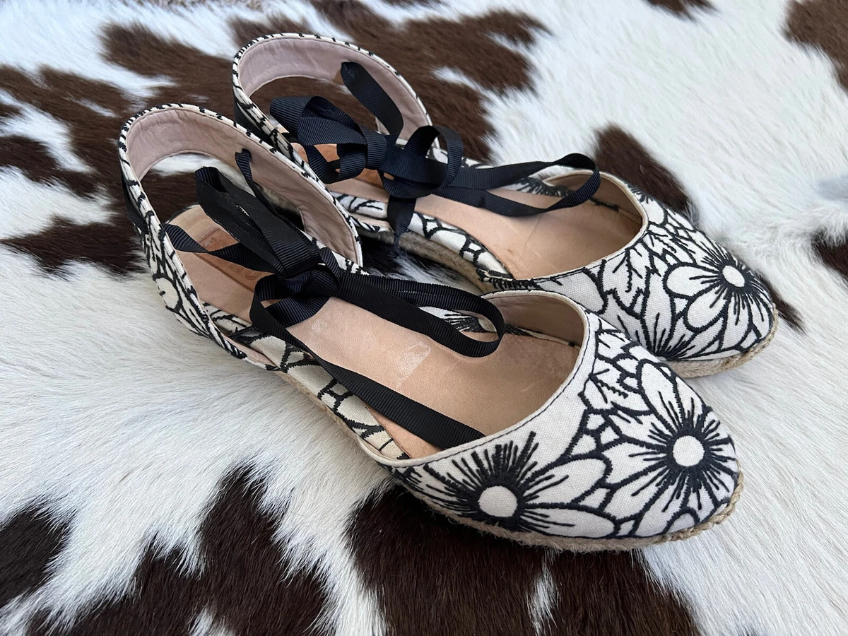 Flat espadrilles best sale with ankle ties