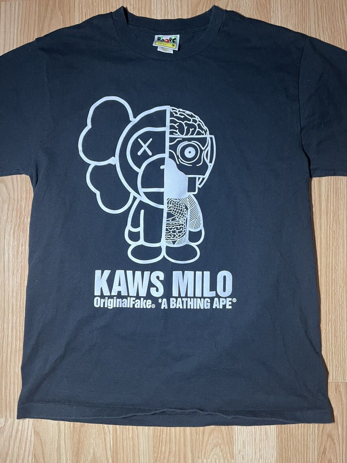 APE BAPE KAWS KID CUDI BABY MILO tシャツ M