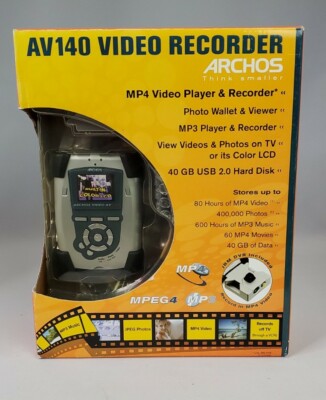New Archos 500507 Video Recorder AV140 DVR100 Module Rare - *See Description*