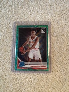Cam Reddish 2019-20 Optic Fanatics RC Green Wave Prizm Holo Rookie Card #170 🔥