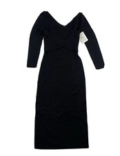 NWT Theory Daverin Midi Dress Stretch Nylon Blend Size S NWT 425 