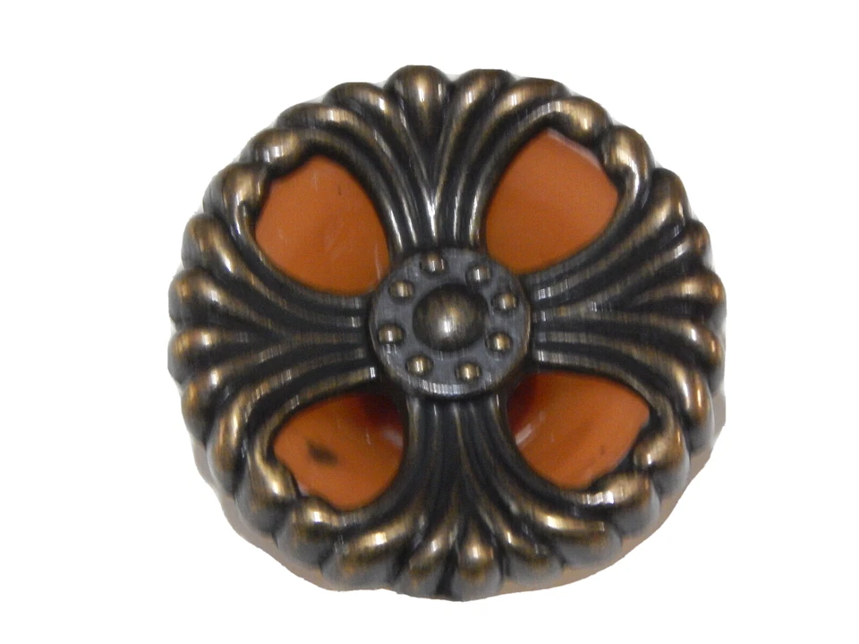 Perillas de cajón Art Deco muebles de cascada para puertas tocador tocador Foto 4 de 4