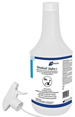 1000 ml MEDIZID  Alpha+ Sprüh-Flächendesinfektion alkoholfrei (4,76/Fl.)
