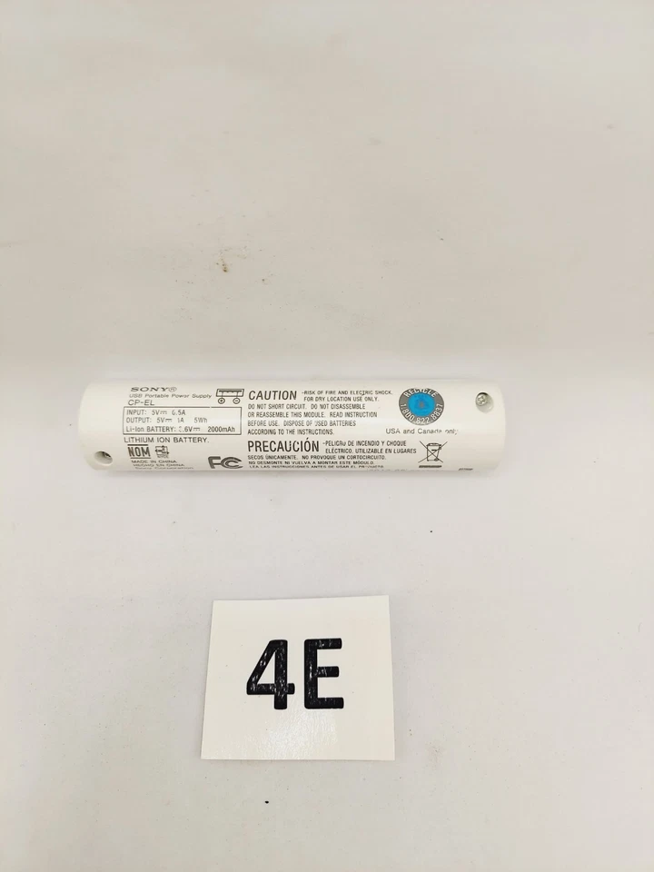 Sony Cycle Energy CP-EL черный USB 2000 мАч портативный универсальный банк питания - Изображение 2 из 4