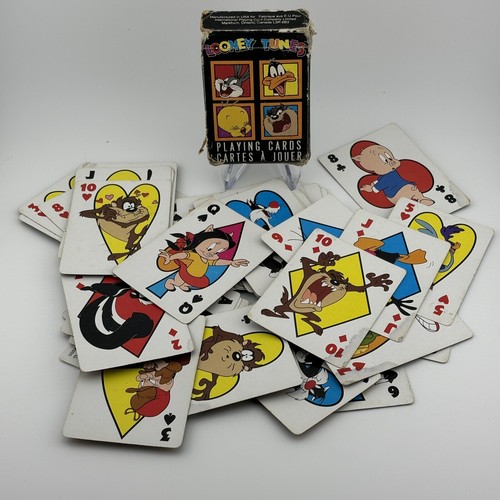 LOONEY TUNES Playing Cards Bugs Bunny + Others US Playing Card Co 1994 Complete - Picture 2 of 2