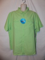 Mens Columbia Glen Meadow Hiking S/s Button Front Shirt Xxl Upf 30 Green Mens Columbia Glen Meadow Hiking S/s Button Front Shirt Xxl Upf 30 Green