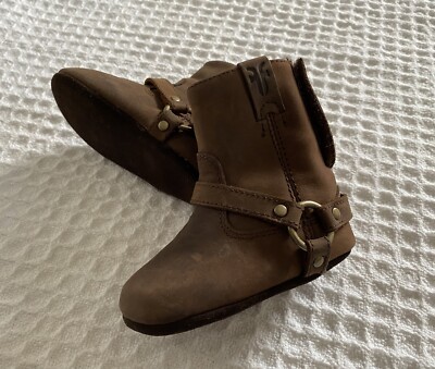 Frye Infant Boots Frye Baby Toddler Slip On Leather Boots Bootie