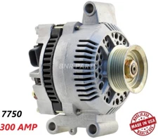 300 AMP 7750 Alternator Ford Mazda Mercury High Output Performance HD NEW USA