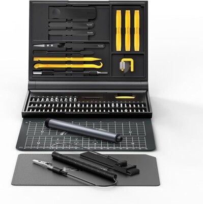 Fanttik E1 NEX Workstation Precision Electric Screwdriver Kit, 64 Magnetic Bits,