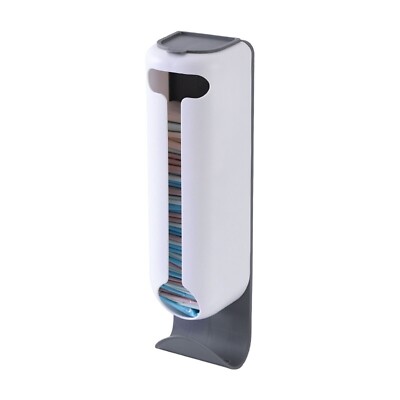 Kitchen Grocery Bag Holder Dispenser For Plastic Bags Wall Mounted Bag Saver