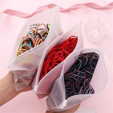 100Pcs Women Girls Hair Band Ties Rope Ring Elastic Hairband Ponytail Holder US