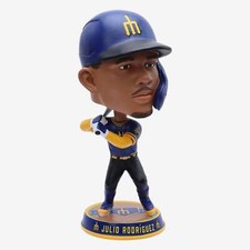 Julio Rodriguez Seattle Mariners 2023 City Connect Bobblehead MLB Baseball