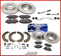 Bremsscheiben + BelÄGe Vorne Hinten+ Handbremse FüR Mercedes W639 Vito Viano