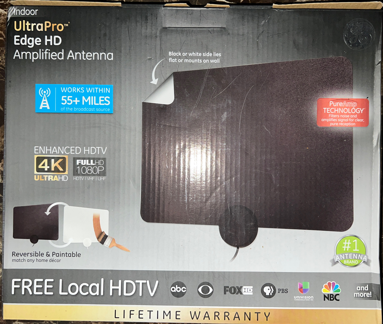 GE Ultra Pro Edge HD Amplified Antenna G4 for sale online | eBay 