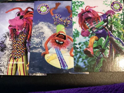 レア　未開封　Muppet Trading Cards 1993 1993 Jim Henson's the Muppets (25) trading card Lot Cardz