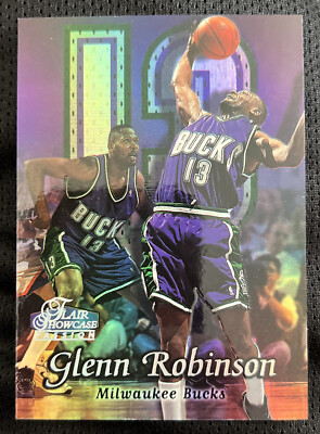 1998-99 Flair Showcase GLENN ROBINSON Row 2 Seat 35 Passion Milwaukee Showpiece