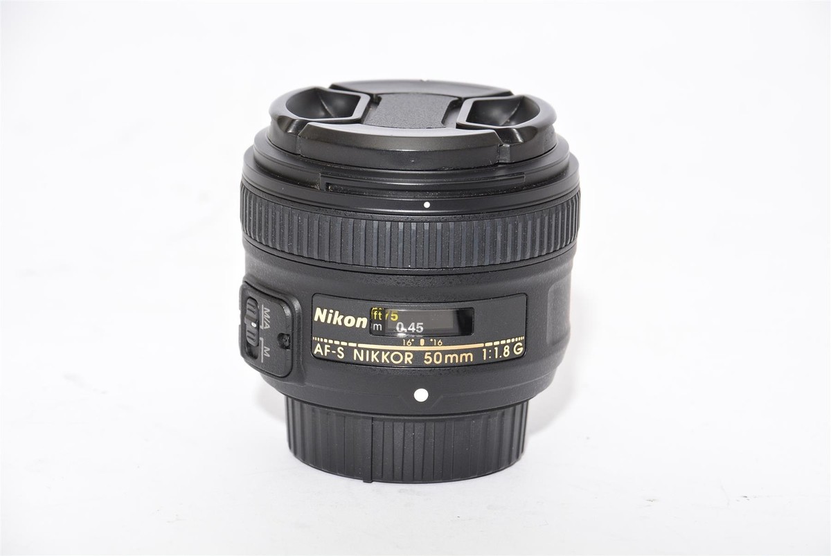 Used Nikon AF-S Nikkor 50mm G Lens 18208021994 UK
