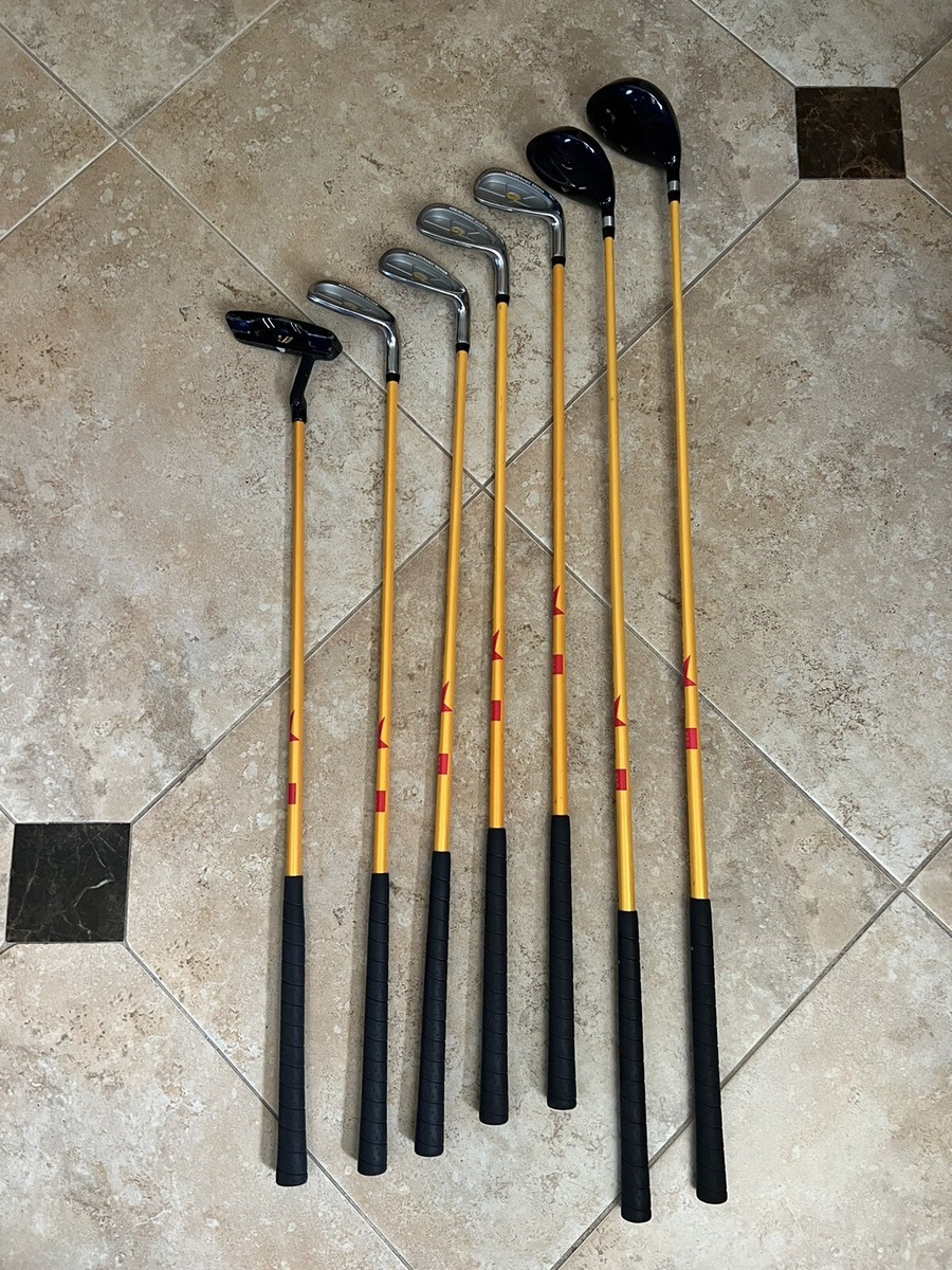 Rising Star Kids Junior 7 Pc Golf Club Set Youth Right