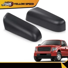 Fit For 2009-2014 Ford F150 F-150 Mirror Cover Set Left & Right Cap 2Pc